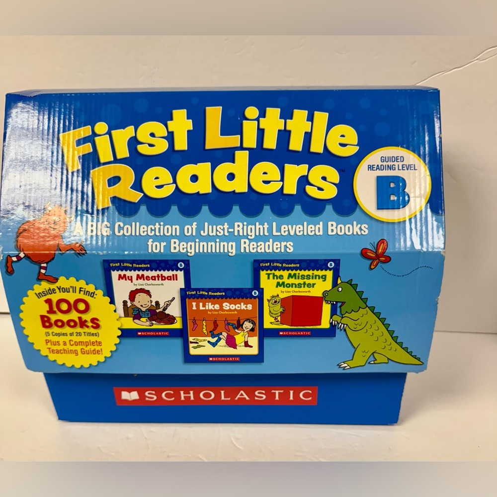 Scholastic First Little Readers - Blue Box Set Guided Reading Level B